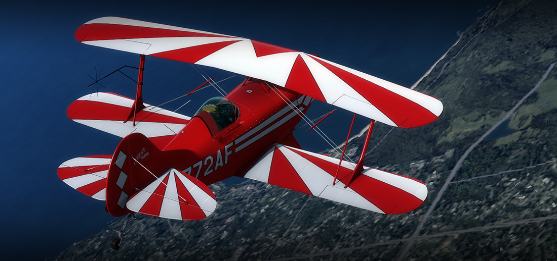 PITTS S-2S FSX/P3D – Alabeo