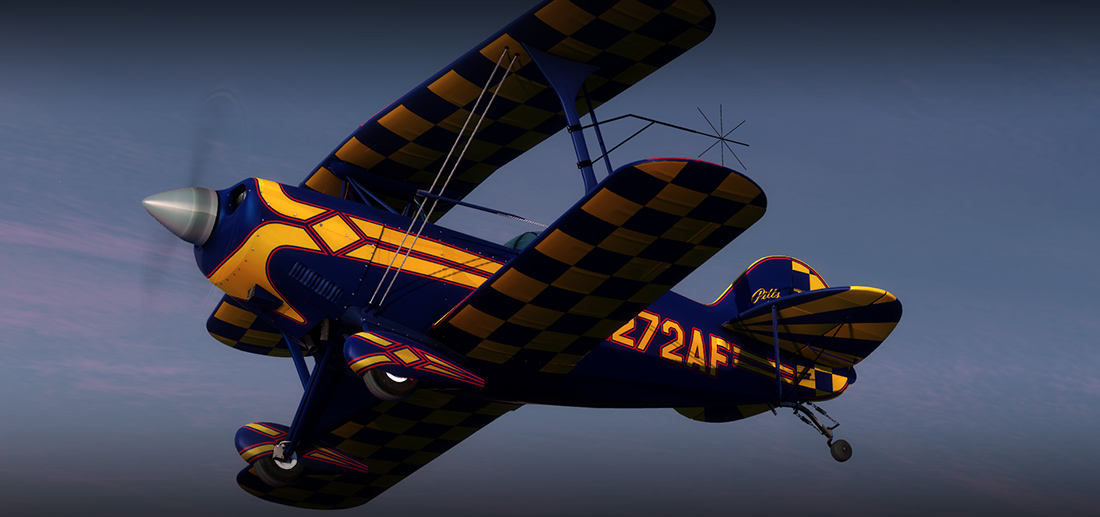 PITTS S-2S FSX/P3D – Alabeo